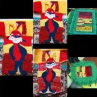 مقداری بدلیجات و یک فرش