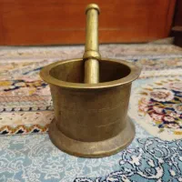 هاون قدیمی برنجی