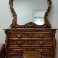 تخت سلطنتی دونفره|تخت و سرویس خواب|مشکیندشت, |دیوار