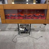 شومینه برقی فریم چوبی جشنواره نوروزی