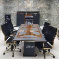 مبلمان اداری آنتیک طلایی|دفتر کار|تهران, تهرانپارس جنوبی|دیوار