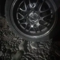 چهار حلقه رینگ ۱۶ با لاستیک|قطعات یدکی و لوازم جانبی|ملارد, |دیوار