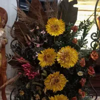 گل و گلدان مصنوعی|گل مصنوعی|باسمنج, |دیوار