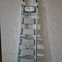 پله شش طبقه اسپرینگ با ارتفاع ۱۹۵ سانتی متر|ابزارآلات|آبادان, |دیوار