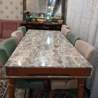میز نهارخوری 8 نفره|میز و صندلی غذاخوری|تهران, تهران‌نو|دیوار