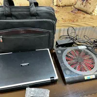 لپ تاپ مدل MSI+کیف ،کول پدو دو موس