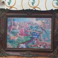 قاب عکس دیواری با منظره بسیار زیبا وخوش یمن