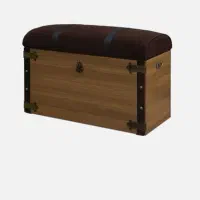 صندوق چوبی قهوه ای آپادانا طرح کشتی