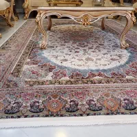 دو تخته فرش زمرد مشهد (۹و۶) بسیار سالم و نو