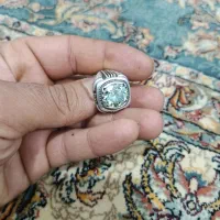 انگشتر موزینایت نقره|جواهرات|سقز, |دیوار