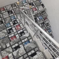 گلیم ۸ رنگ چهل تیکه موکت مدرن ۱۰۱۱|گلیم، جاجیم، گبه|قم, شاه ابراهیم|دیوار