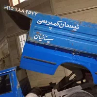 فروش انواع مصالح ساختمانی با نیسان کمپرسی