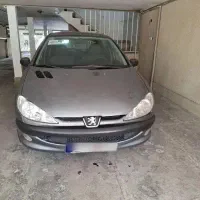 پژو 206  تیپ 5خاکستری متالیک مدل 93