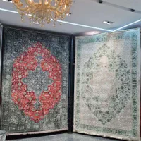 فرش/دیزاین ۱۲۰۰شانه/طوسی/نئوکلاسیک