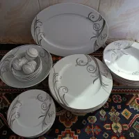 سرویس چینی 6نفره تقدیس کامل نو نو|ظروف سرو و پذیرایی|سبزوار, مدرس|دیوار