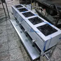 اجاق گاز کته پز صنعتی املت پز خورشت پز۴ شعله پلوپز