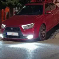 دنا پلاس فول تیپ۲ قرمز ونیزی|خودرو سواری و وانت|ایلام, |دیوار