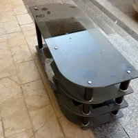 میز تلوزیون شیشه ای