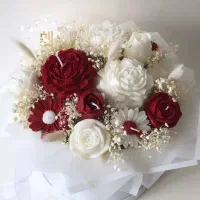 باکس گل شمعی روز مادر+شمع یلدایی|صنایع دستی و سایر لوازم تزئینی|بجنورد, |دیوار