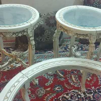 میز کنار مبلی نوع چوب راش