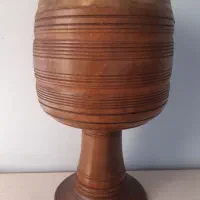 تنبک قدیمی تمام چوب