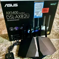مودم فوق حرفه ای ایسوس dsl-ax82u وای فای ۶