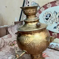 سماور برنزی برنجی|کلکسیون اشیاء عتیقه|قم, خاکفرج|دیوار