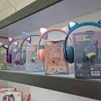 هدفون هدفن mz47 گربه ای چراغدار