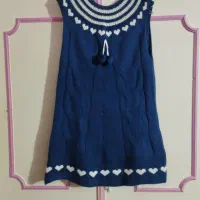 یک عدد پیراهن دخترانه و دو عدد بافت|حراج|قزوین, |دیوار