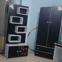 سرویس خواب نوجوان|تخت و سرویس خواب|قائم‌شهر, |دیوار