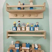 انواع شلف های دیواری چوبی شیک