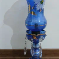 .انگاره ورشو.چراغ سه فتیله .چراغ فرانسوی.لاله
