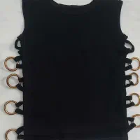 تاپ حلقه ای دخترونه جنس خوب سایز تا42