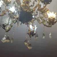 لوستر برنزی اصل|لوستر و چراغ آویز|تبریز, |دیوار