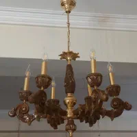 لوستر چوبی