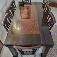 میز نهار خوری|میز و صندلی غذاخوری|رشت, نامجو|دیوار