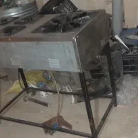 اجاق گاز پنج شعله تمام استیل بفروش میرسد