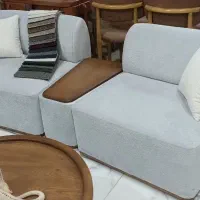 مبل راحتی تدی ست ۹ نفره + جلومبلی و عسلی|مبلمان خانگی و میز عسلی|خمینیشهر, |دیوار