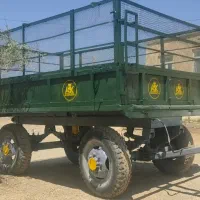 تریلی تراکتور چهار چرخ جک دار