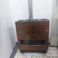 بخاری۱۲ هزار آدریان.درحد نو|بخاری، هیتر، شومینه|آستانه اشرفیه, |دیوار