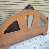 دو عدد دوری تخت چوبی