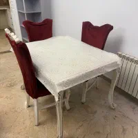 مبلمان ۸ نفره همراه با میز ناهار خوری|مبلمان خانگی و میز عسلی|تهران, سردارجنگل|دیوار