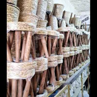 پایه گلدان حصیری