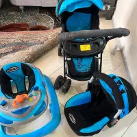 ست کالسکه کریر و روروک با اشانتوین تشک