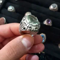 انگشتر نقره دست ساز|جواهرات|کبودرآهنگ, |دیوار