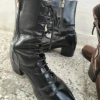 بوت چرم کد دار