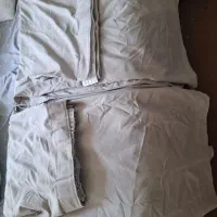 پرده مخمل کرم رنگ نو نو