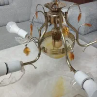 لوستر|لوستر و چراغ آویز|نیشابور, گنبد سبز|دیوار