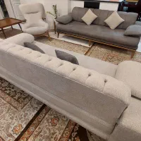 مبل ۸ نفره در حد نو مناسب برای جهیزیه