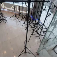 سه پایه ارتقاع ۲.۲ متر تی T طی دوربین گوشی موبایل|دوربین عکاسی و فیلم‌برداری|مشهد, وکیل‌آباد|دیوار